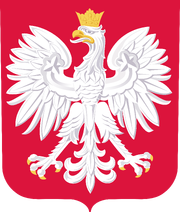 Coat of arms of Poland.