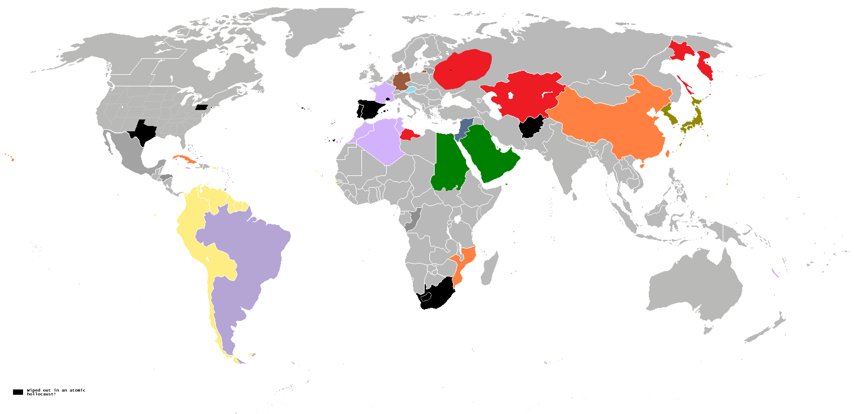 Hot Cold War (Map Game) | Alternative History | Fandom