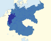 Map of Rhineland 1945-1991
