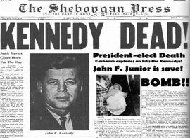 ZeitungJFKDeath1960