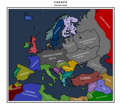 Europe sous l'Axe