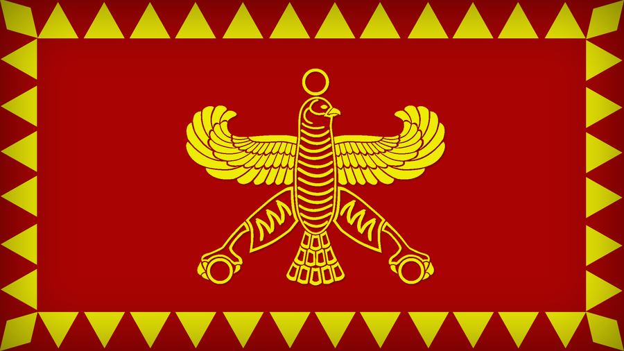 persian empire flag