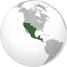 Localización de México