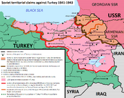 Sowjetische Ansprüche Türkei