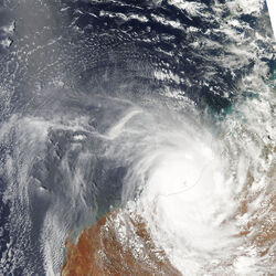 Tropical Cyclone Laurence on December 21, 2009