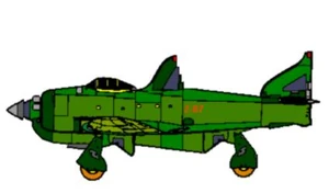 Z-87 Raketenflugzeug aus Frankreich 1920