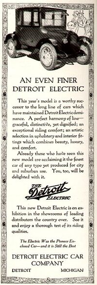 1917DetroitElectricAd