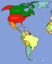 Map of the Americas (Ranjit Singh Lives)