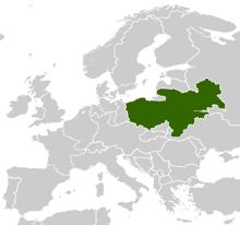 Location of Poland
