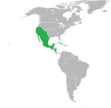 Localización de México