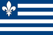 Flag of a federal France