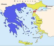 Map Greece Megali Idea-1919