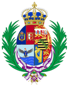 Escudo de Beatriz de Sajonia-Coburgo-Gotha