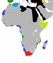 French Africa Map (Fractured America)