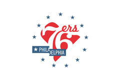 Philadelphia 76ers logo.