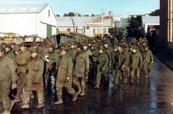 Argentine prisoners of war - Port Stanley