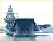 Russian aircraft carrier