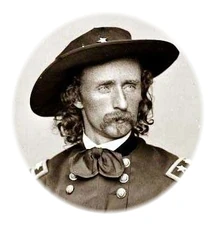 General Armstrong Custer, Adelskriegsveteran des Südens, Indianerkämpfer † 1883