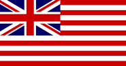 "Grand Union" flag (post 1801 union jack)