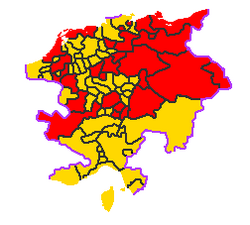 HRE Religion Map 1530