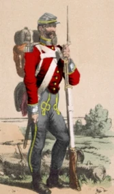 Soldat Royal Continental Army of New Britain 1848