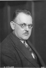 Hermann Müller, Reichskanzler Deutschland, SPD-Politiker