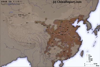 The Han dynasty at its peak.