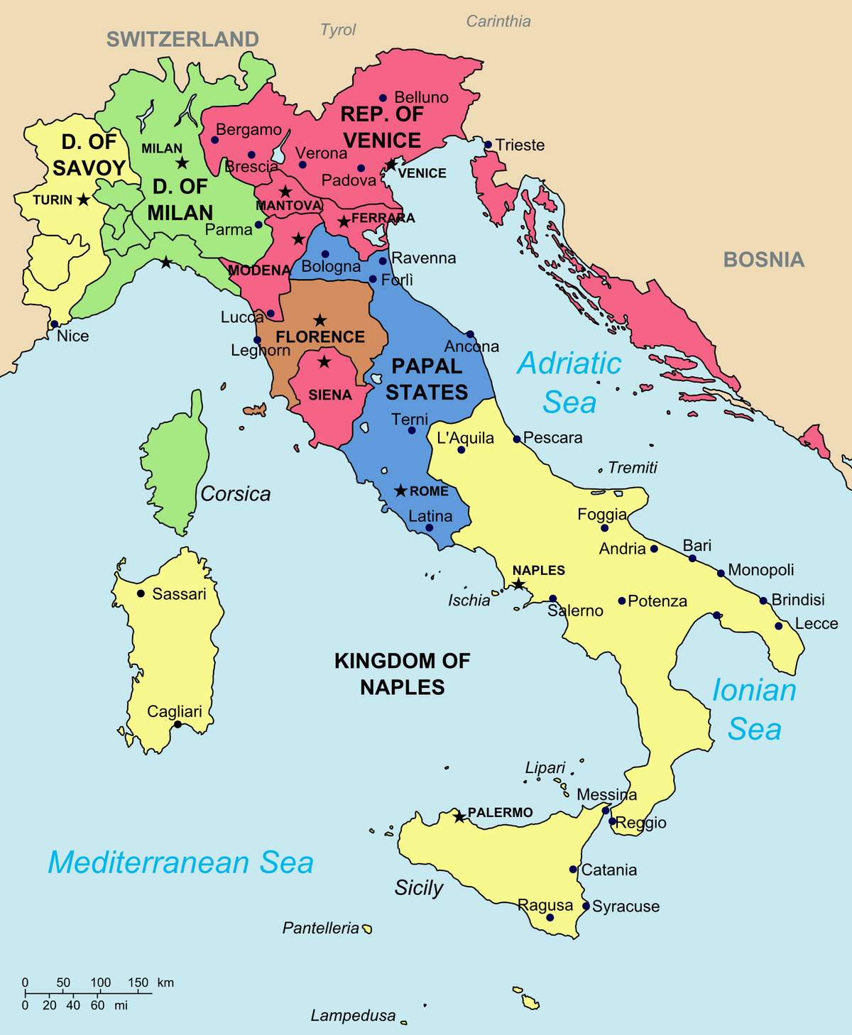 Current Map Of Italy Italian League (Principia Moderni Ii Map Game) | Alternative History |  Fandom