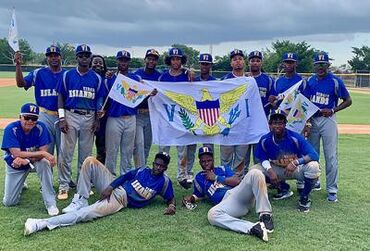 The USAR Eagles after a victory in Santo Domingo