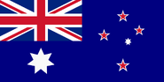 Flag of Commonwealth of Australia and Newzealand