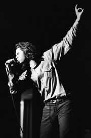 Jim morrison performing
