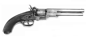 Dualshotrevolver, England 1832