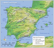 Mapa Penísula Iberica