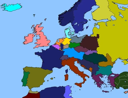Европа по результатам Парижской мирной конференции 
