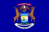 685px-Flag of Michigan.svg.png (69 KB) Michigan (June 26, 1911)