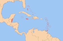 Location of Caribbean Federation