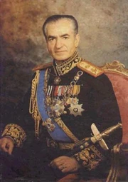 Mohammad Reza Pahlavi, 2nd Shah of the Dynasty and promoter of the total modernization of Iran.
