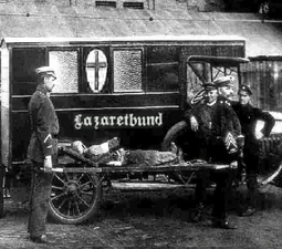 Wagen des internationalen Lazaretbund, Ostfront 1954