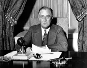 FDR speaking