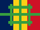 Flag of the Iron Guard (defaced tricolor version).svg