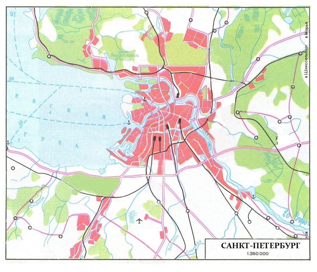 Радиационная карта санкт петербург