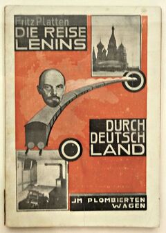 Reise Lenins durch Deutschland (Platten)