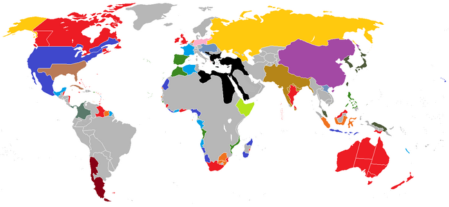 The World in 1865