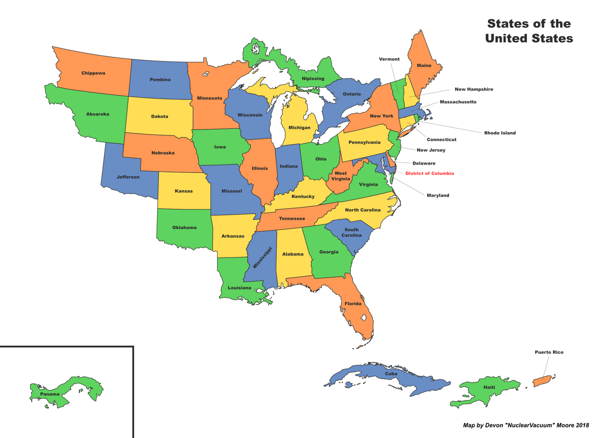 Fss fc ln state hist. США альтернативная история. USA Map with States. United States of America Flag Map. USA Administrative Division.