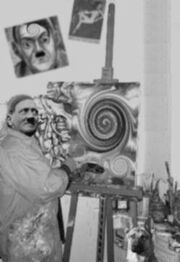 HitlerMaltSpiralkunst1950