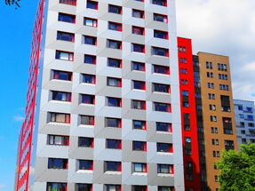 Реновированные панельные дома в Дрездене