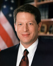 Al Gore closeup