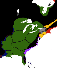 Location of Mississippia Confederation