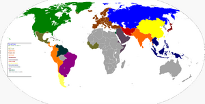 World Map in 2005