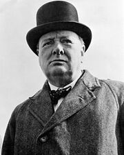 Winston Churchill, Kriegsminister von Großbritannien, Gegner des Trotzkismus